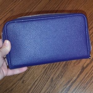 All about the Benjamin's wallet purple